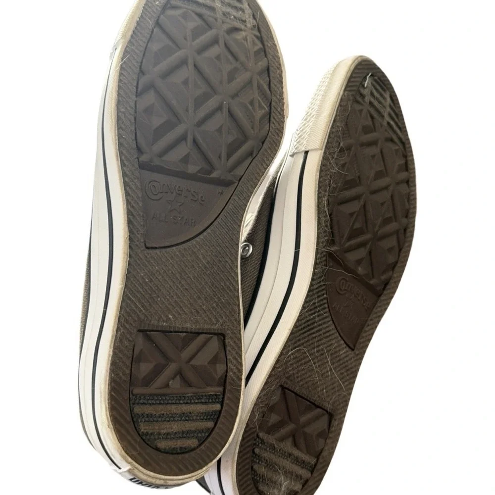 Converse All Star Low Top Sneakers Women's 7.5 Men's 5.5 Charcoal Gray Canvas